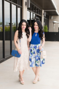white-midi-dress-maxi-blue-floral-skirt-cece-dillards