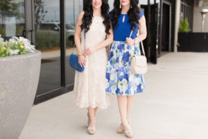 white-midi-dress-maxi-blue-floral-skirt-cece-dillards