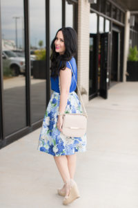 white-midi-dress-maxi-blue-floral-skirt-cece-dillards