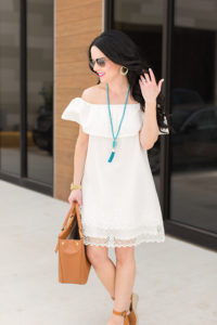 kendra-scott-summer-collection-2017-loft-white-dress-orangei-print-double-take-girls