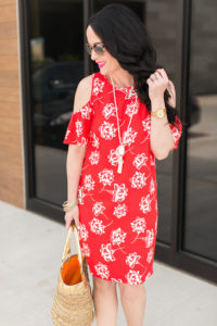 kendra-scott-summer-collection-2017-loft-white-dress-orangei-print-double-take-girls