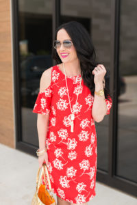 kendra-scott-summer-collection-2017-loft-white-dress-orangei-print-double-take-girls