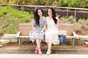 spring-dress-trends-loft-off-the-shoulder-cold-shoulder-dresses-baublebar-earrings