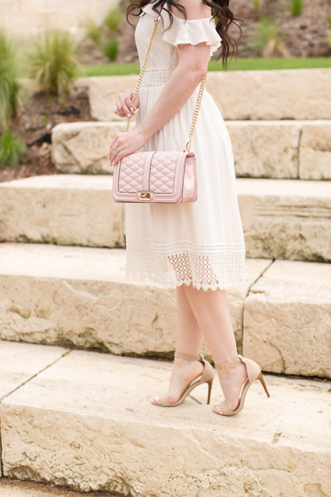 loft white lace dress