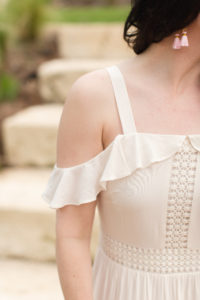 spring-dress-trends-loft-off-the-shoulder-cold-shoulder-dresses-baublebar-earrings