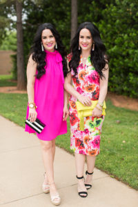 what-to-wear-summer-event-cece-at-dillards-pink-dress-floral