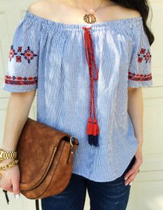 loft-sale-blue-off-the-shoulder-top