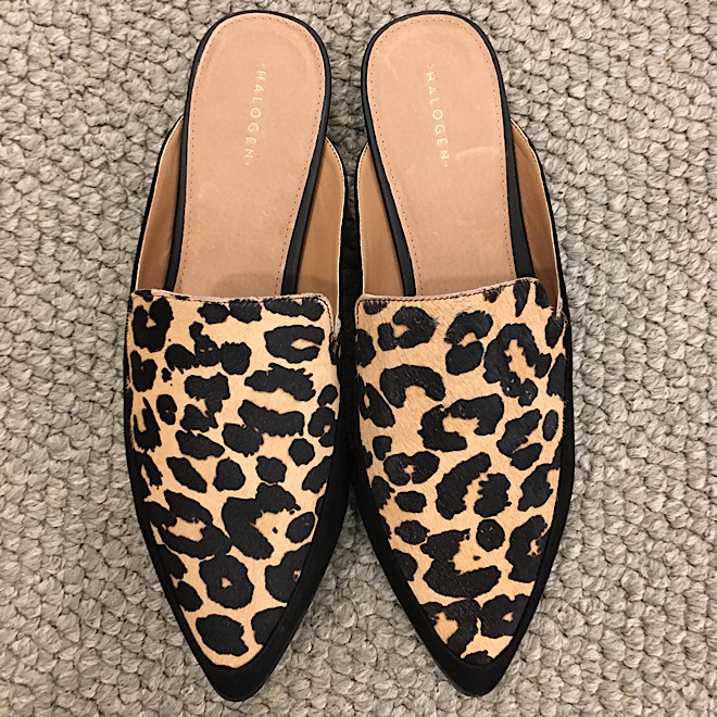 nordstrom leopard loafers