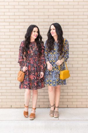 kendra-scott-fall-collection-2017-loft-floral-dresses-the-double-take-girls