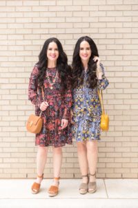 kendra-scott-fall-collection-2017-loft-floral-dresses-the-double-take-girls