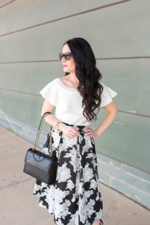 eliza-j-dresses-nordstrom-black-floral-skirt