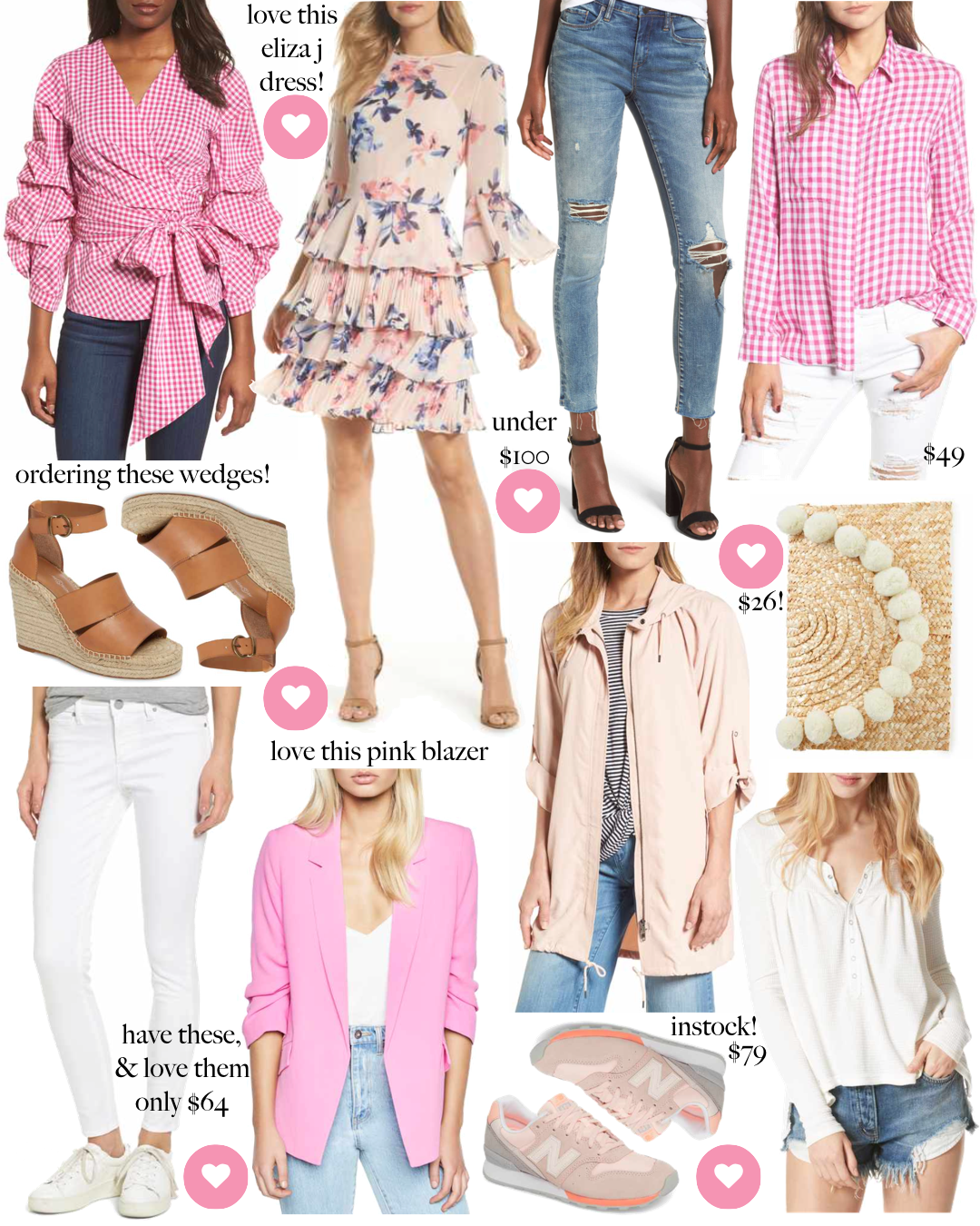 New Spring Arrivals In Our Cart - The Double Take Girls