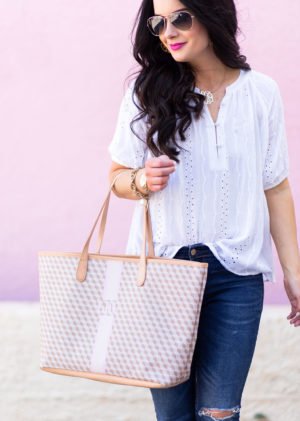barrington-monogram-stripe-tote-review-the-double-take-girls