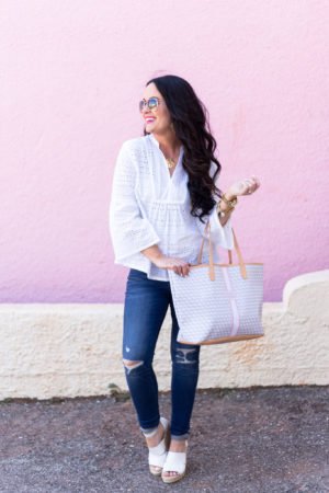 barrington-monogram-stripe-tote-review-the-double-take-girls