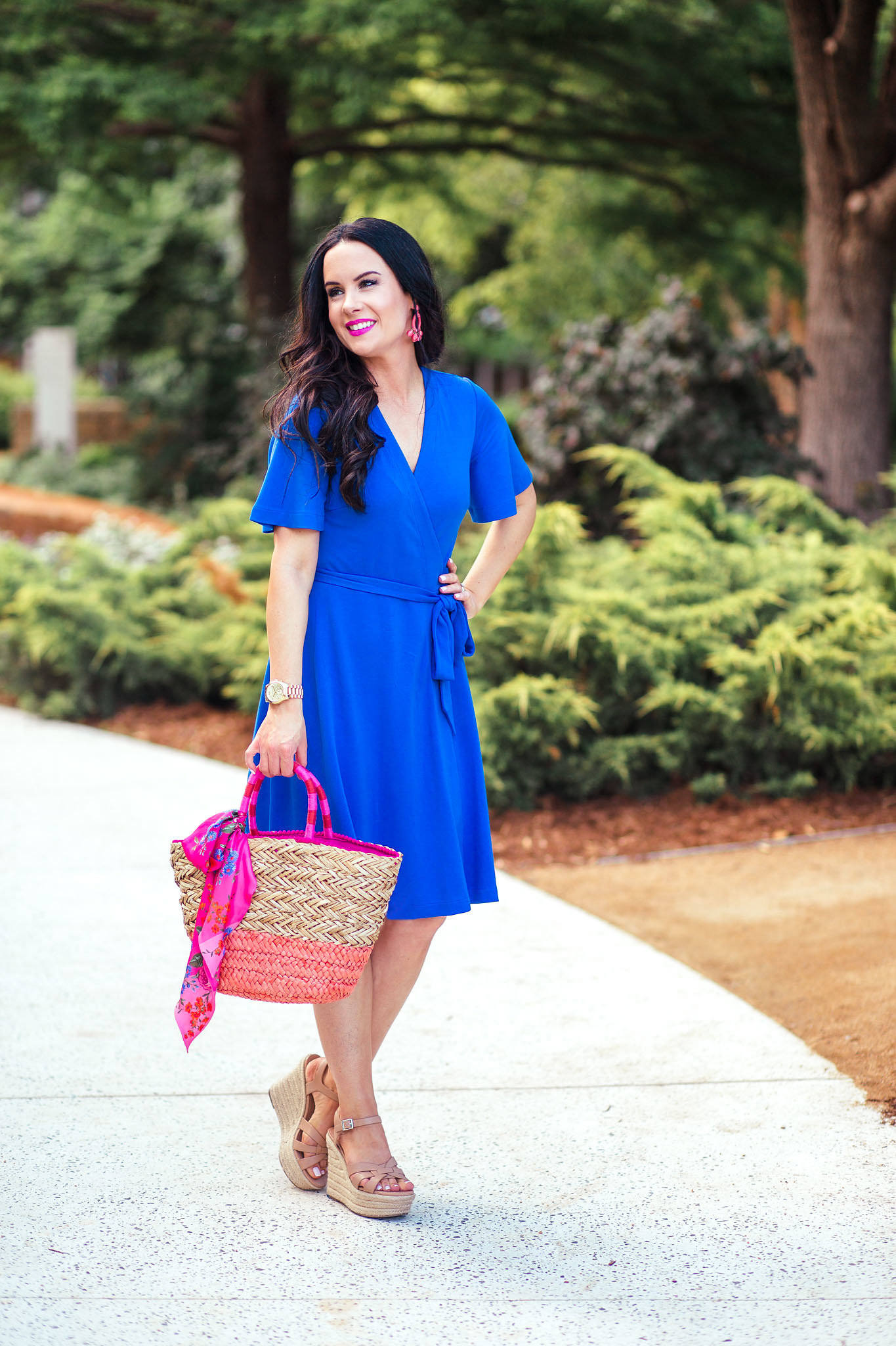 5-dress-trends-to-try-this-summer-ann-taylor-yellow-blue-wrap-dresses