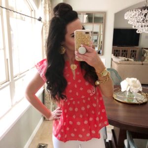 Loft eyelet top deals