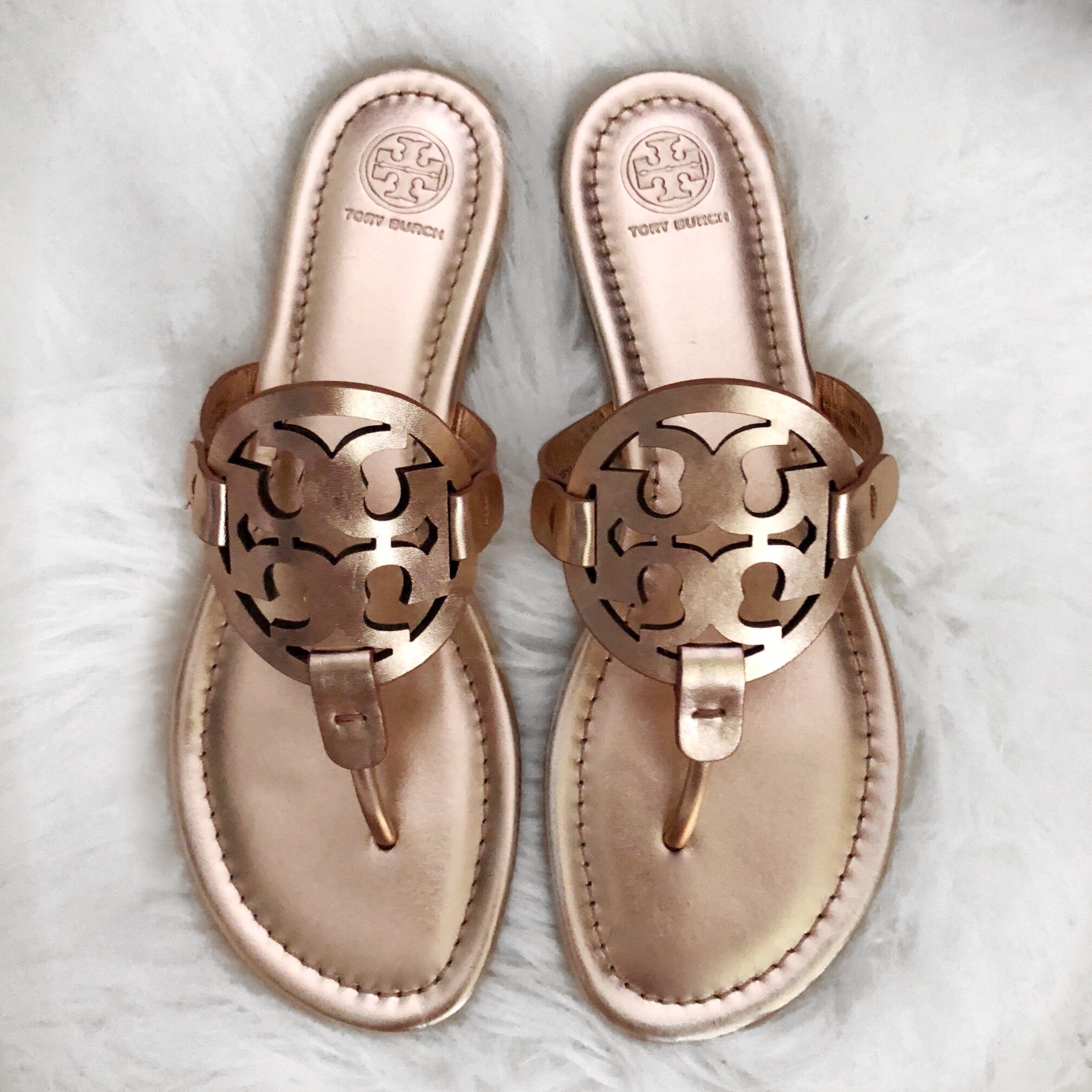 tory burch miller gold