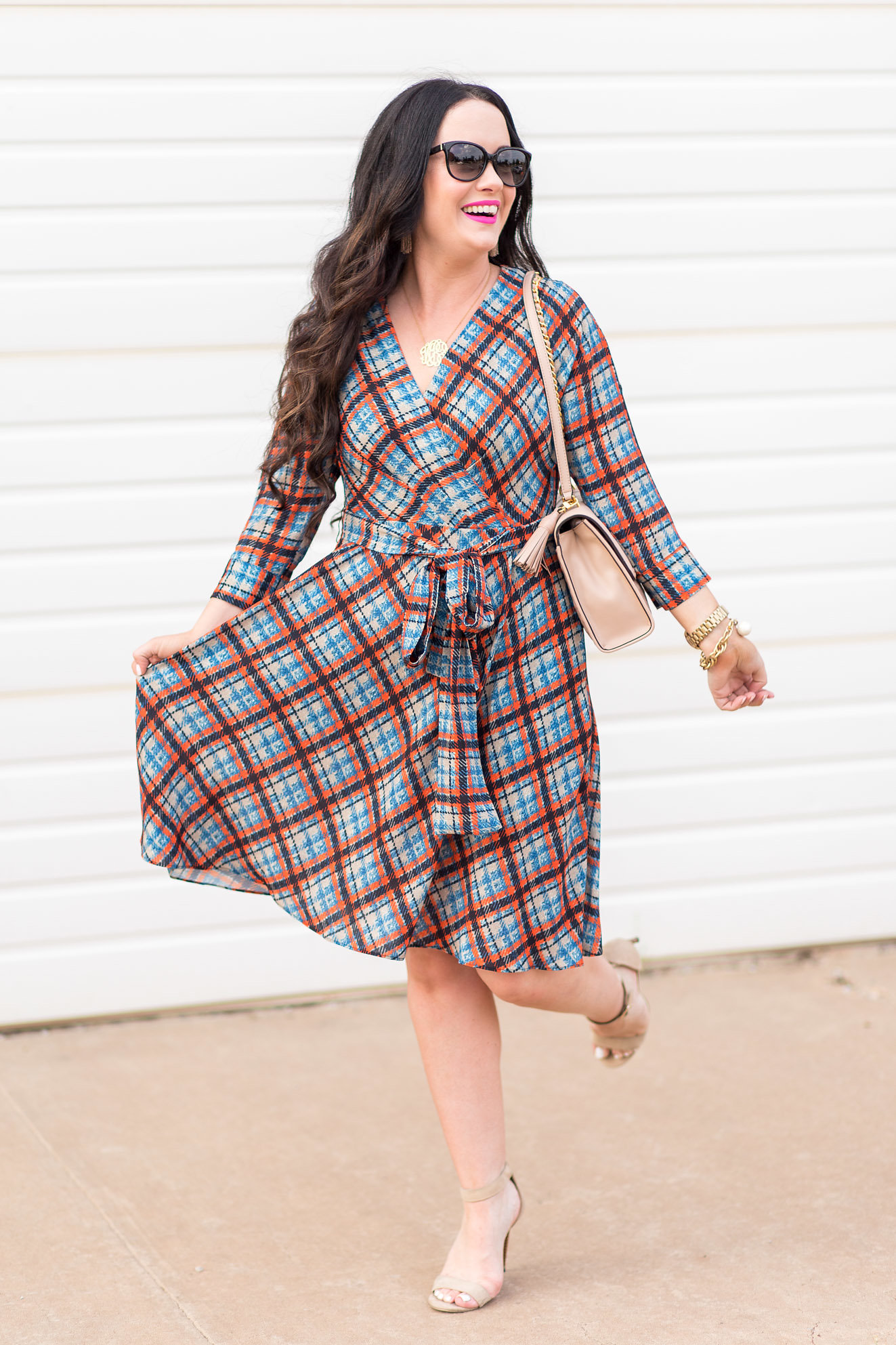 Fall Floral Plaid NSale Eliza J Dresses We Love The Double Take Girls Fall Floral Plaid Dresses NSale Eliza J Dresses We Love