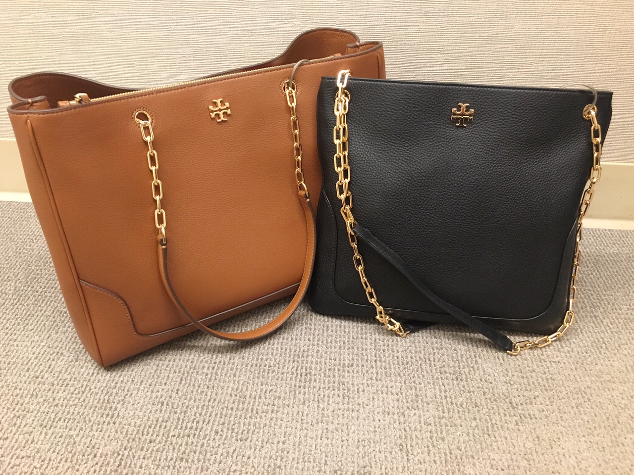 marsden pebbled leather tote