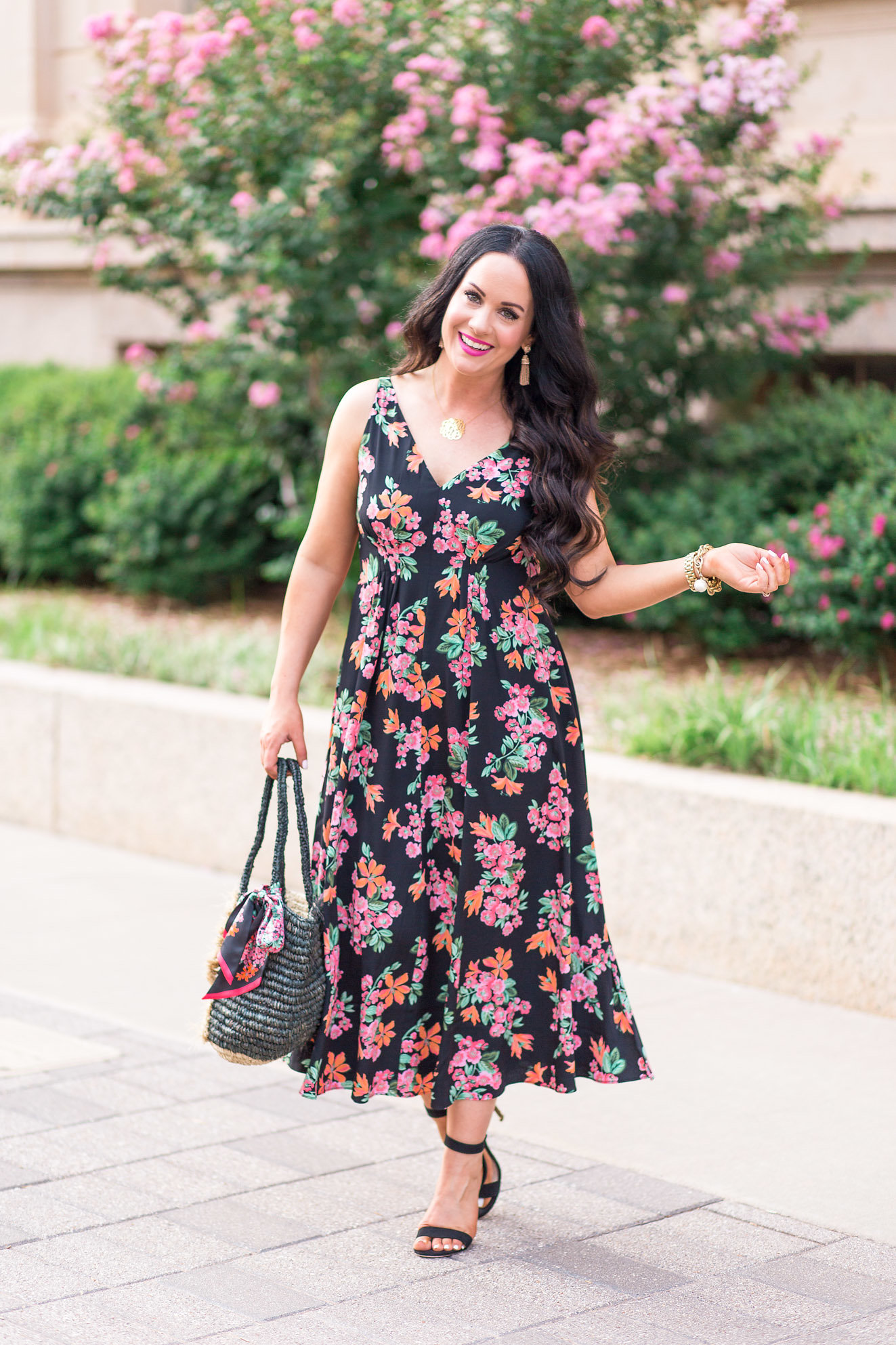 Pink Floral Dresses + Ann Taylor Semi Annual Sale! - The Double Take ...