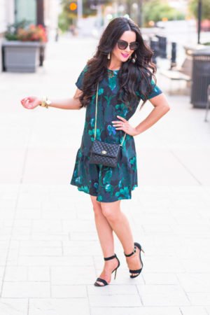 halogen-floral-ruffle-shift-dress-sale-nordstrom