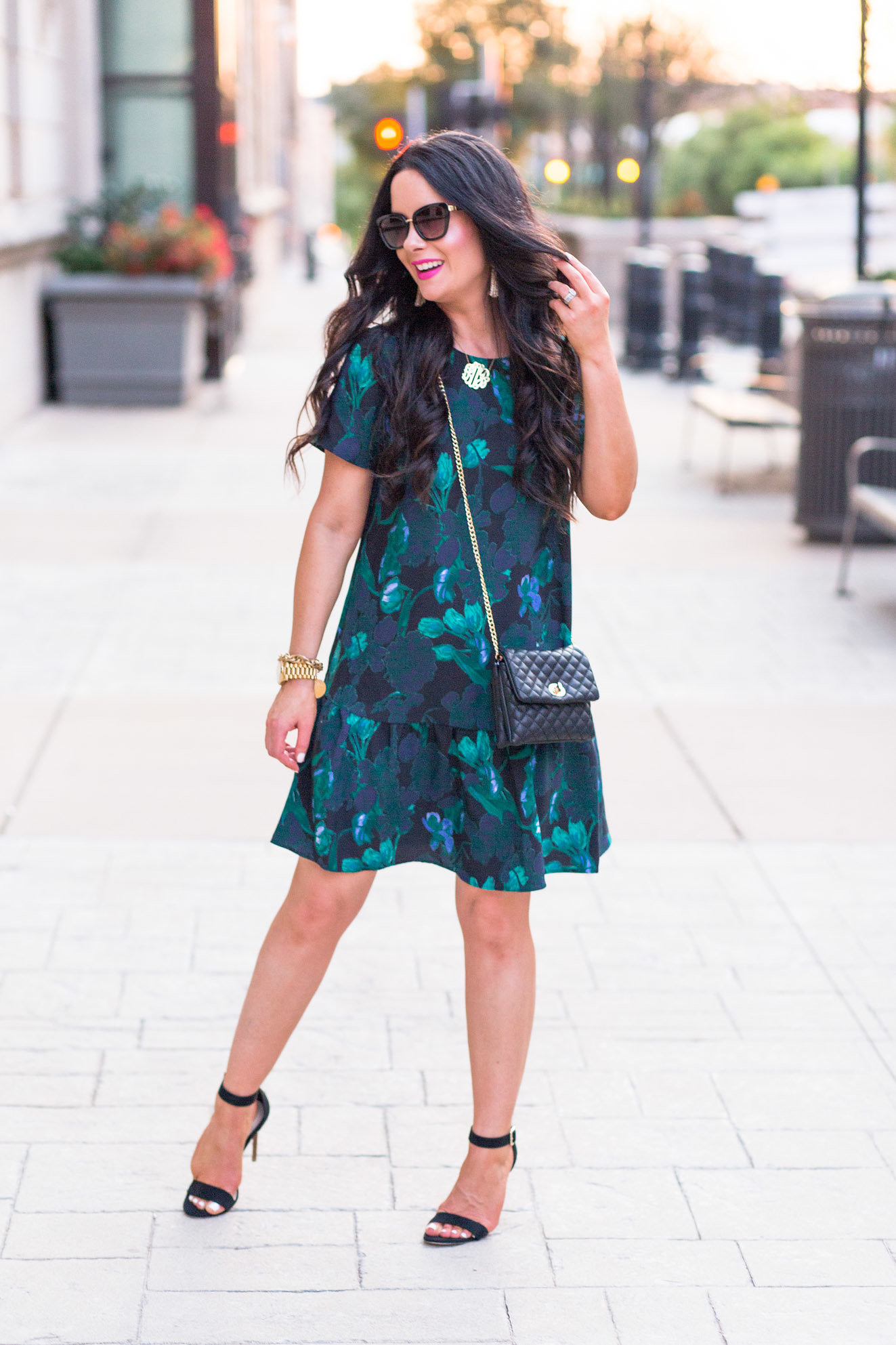 halogen-floral-ruffle-shift-dress-sale-nordstrom