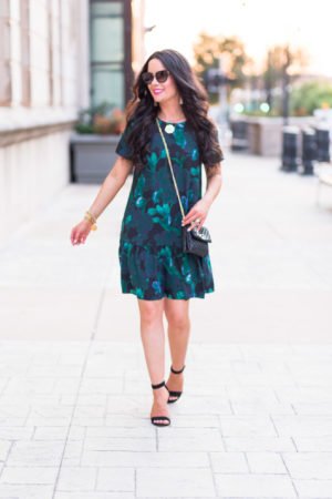 halogen-floral-ruffle-shift-dress-sale-nordstrom