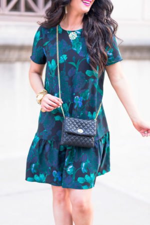 halogen-floral-ruffle-shift-dress-sale-nordstrom