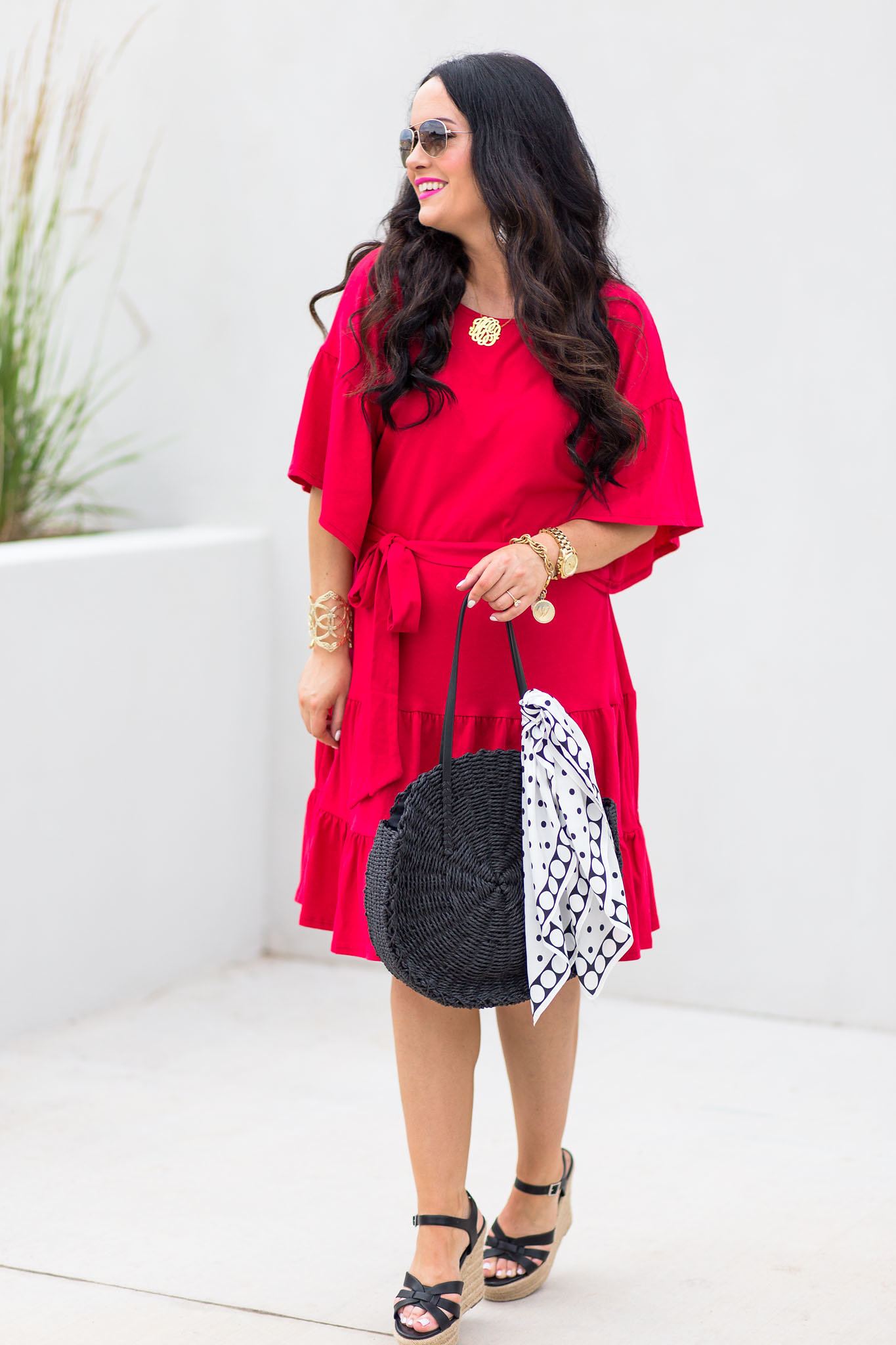 bobeau-knit-ruffle-hem-dress-nordstrom-giveaway