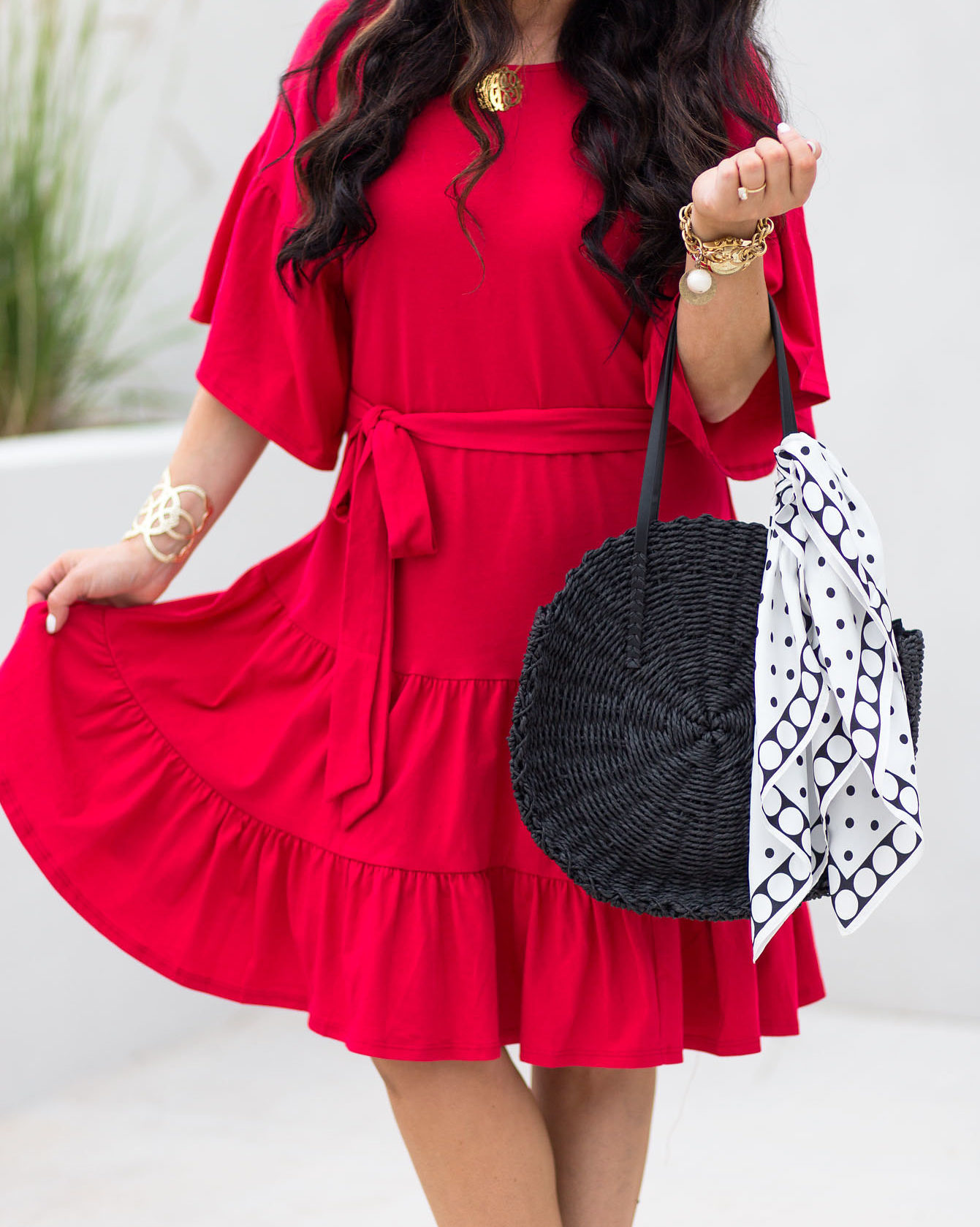 bobeau-knit-ruffle-hem-dress-nordstrom-giveaway