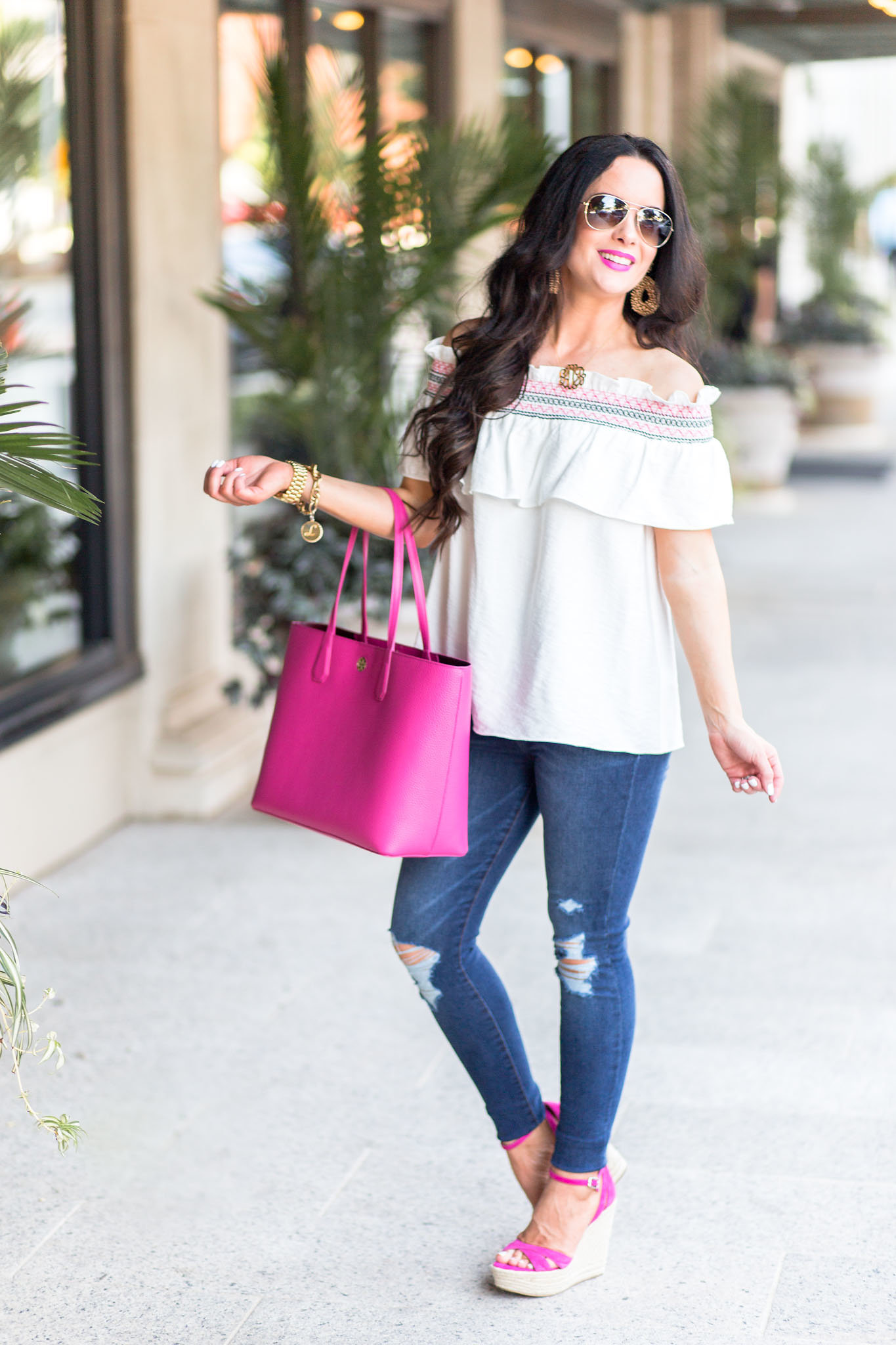 cece-off-the-shoulder-tops-troy-burch-totes