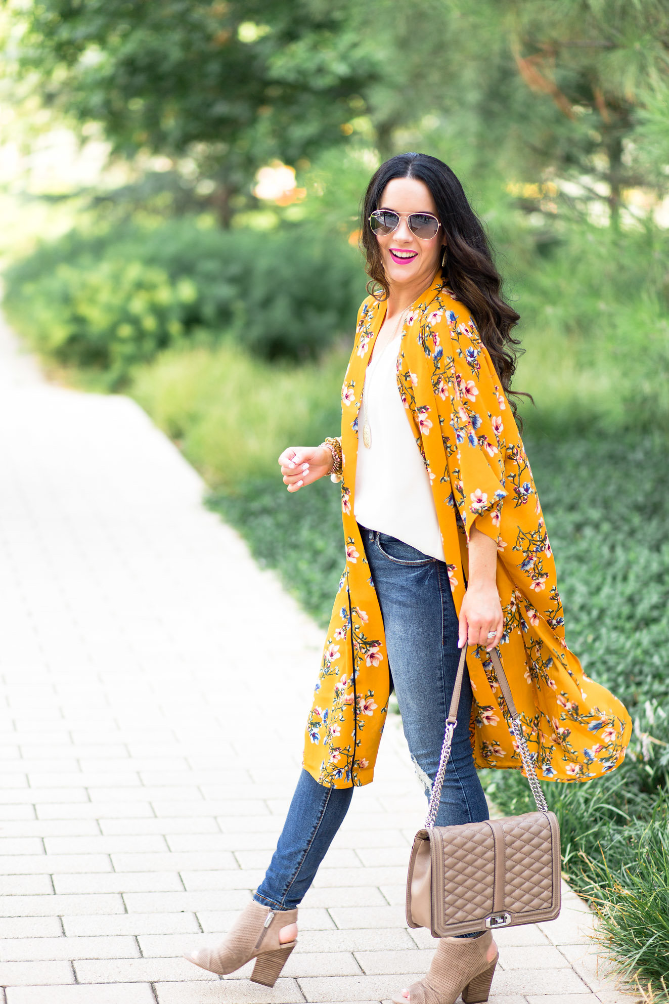 Must Have Fall Style Favorites Kimonos Denim Booties The
