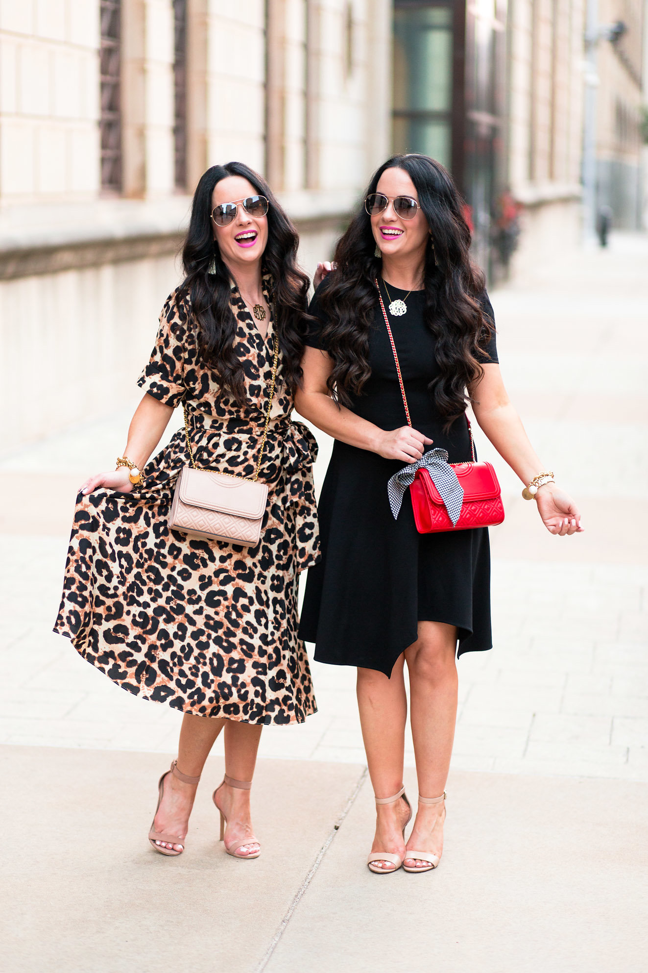 eliza-j-dresses-leopard-nordstrom-tory-burch-fleming-bags