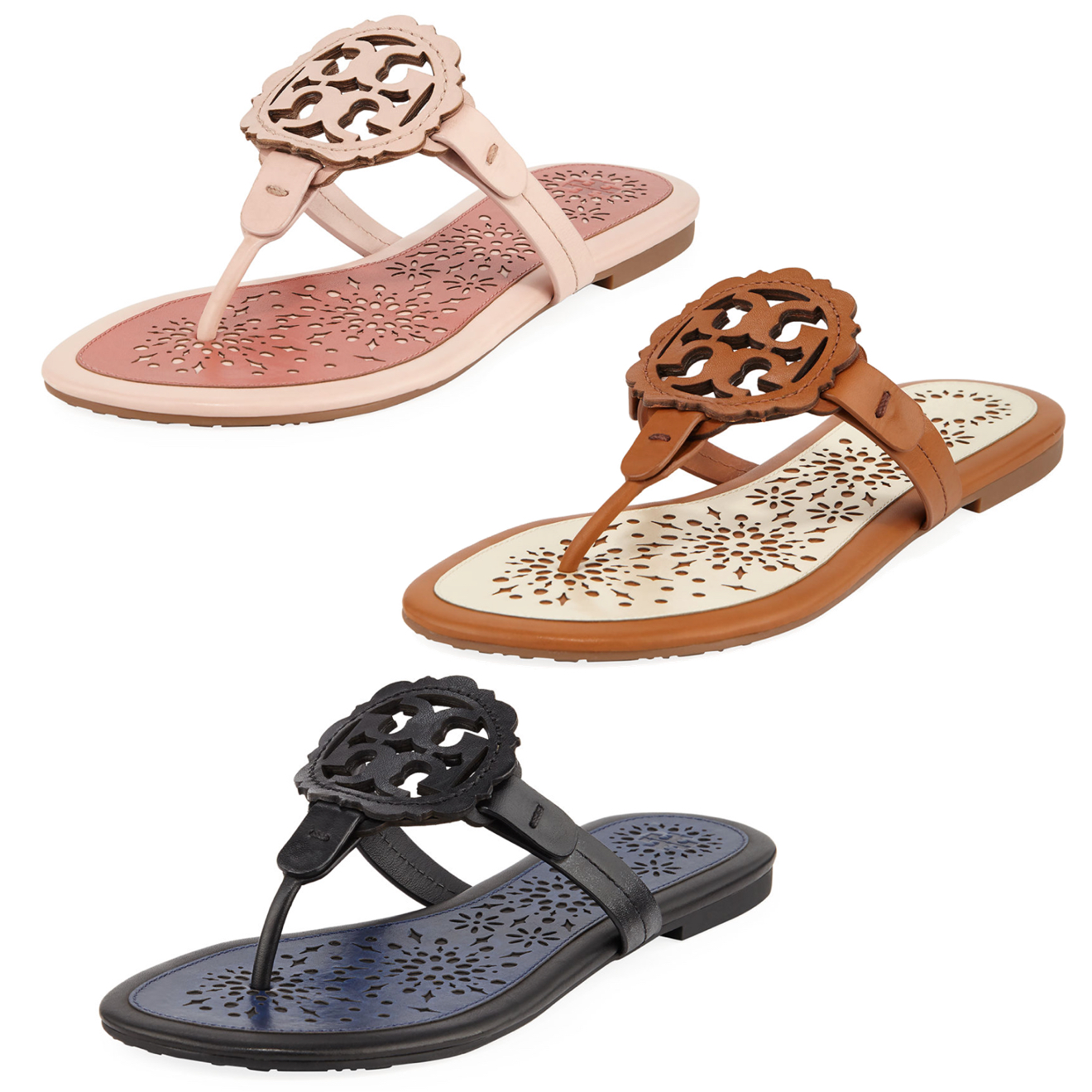 tory burch scallop sandals