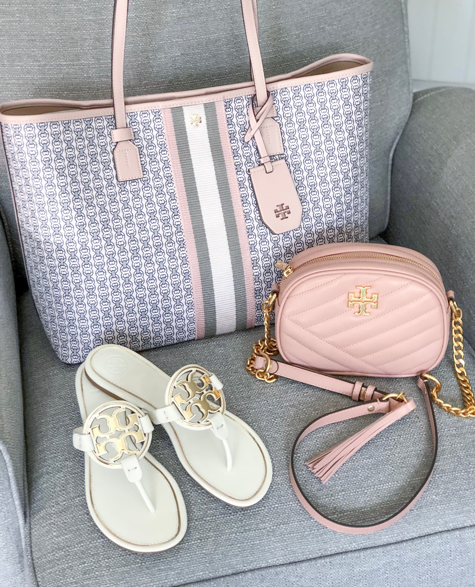 tory-burch-blue-tote-review-2016 - The Double Take Girls