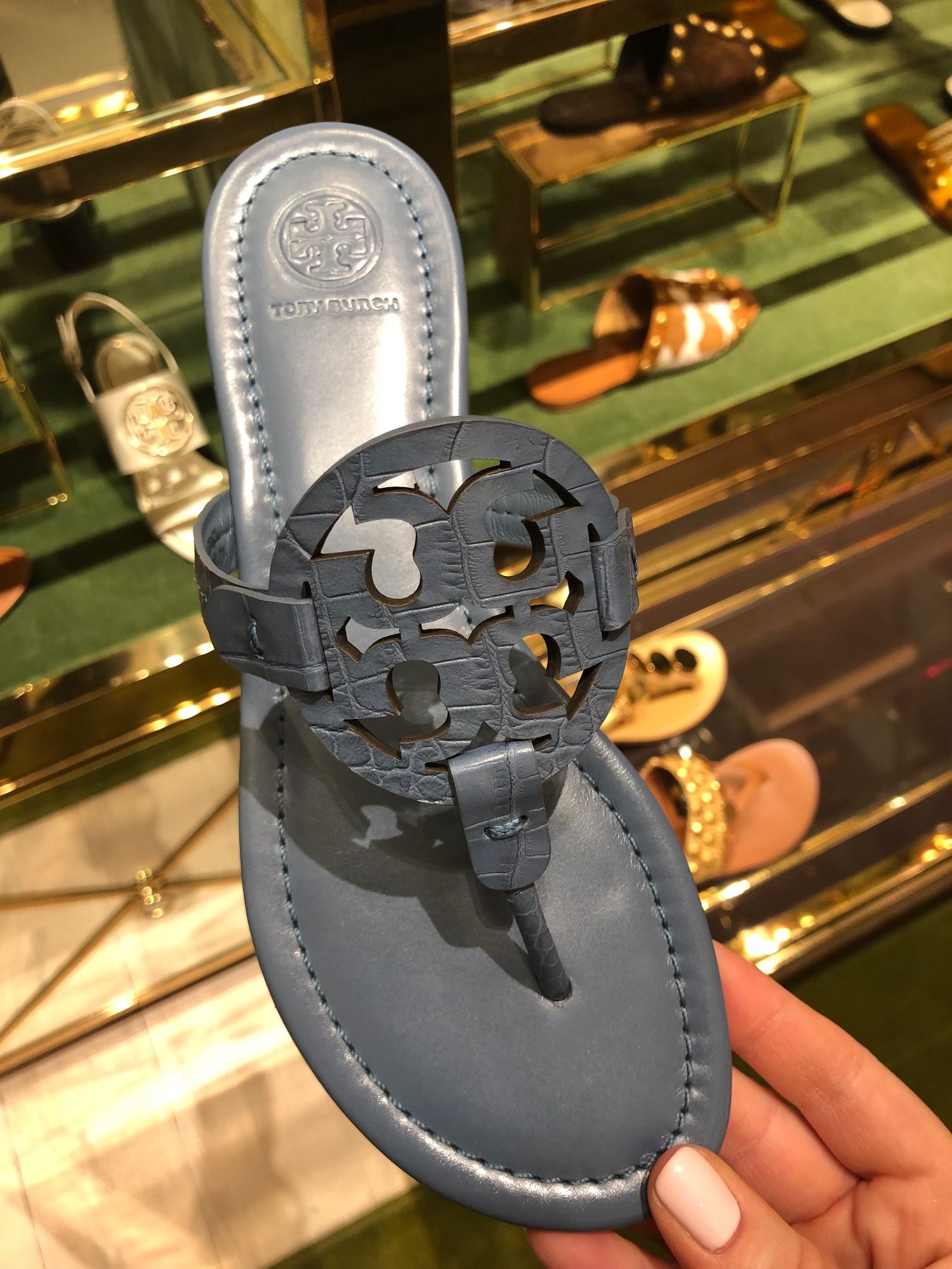 tory burch blue yonder miller