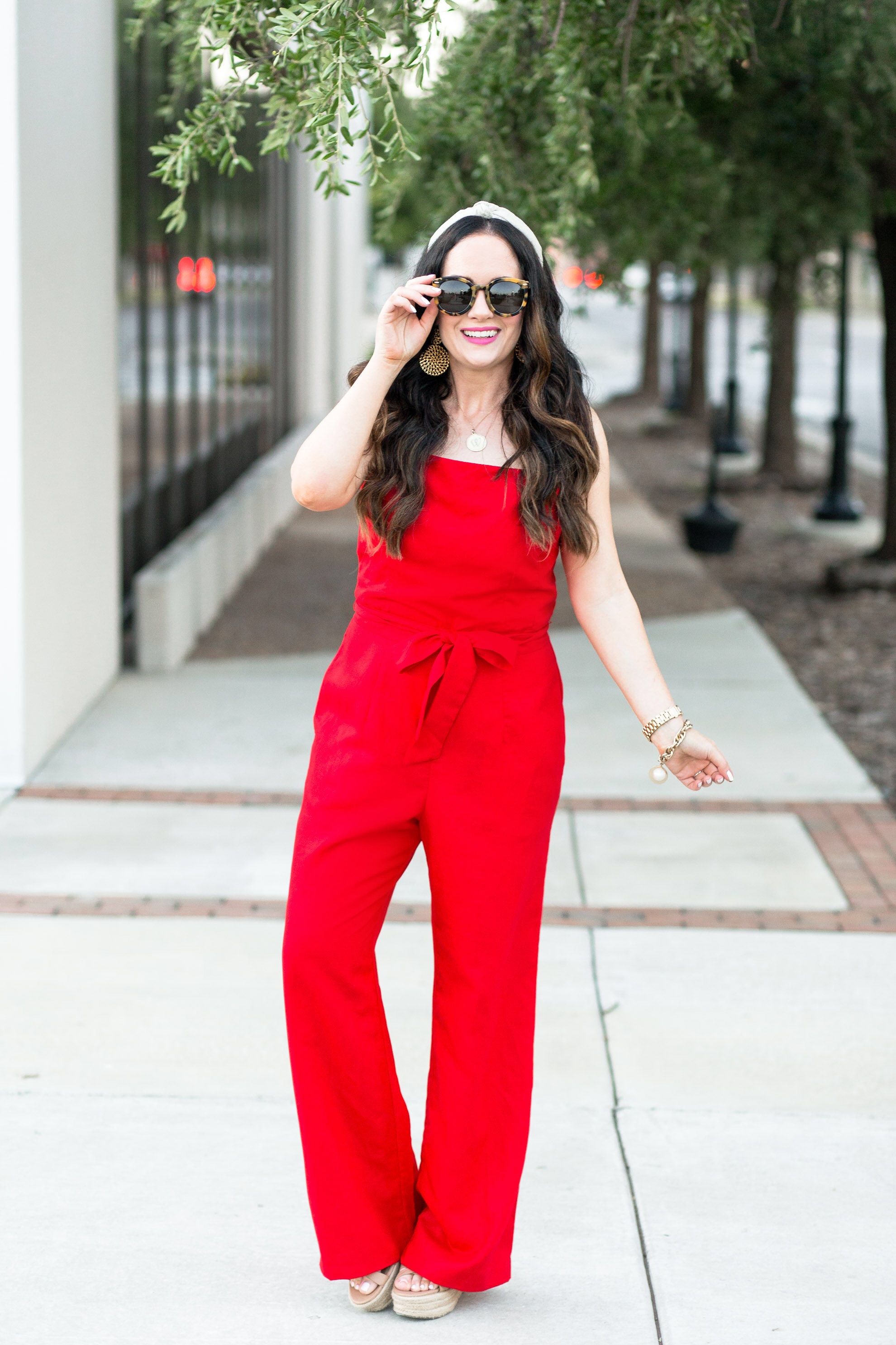 Poppy Red + Summer Blue | Ann Taylor 40% Off Promo! - The Double Take Girls