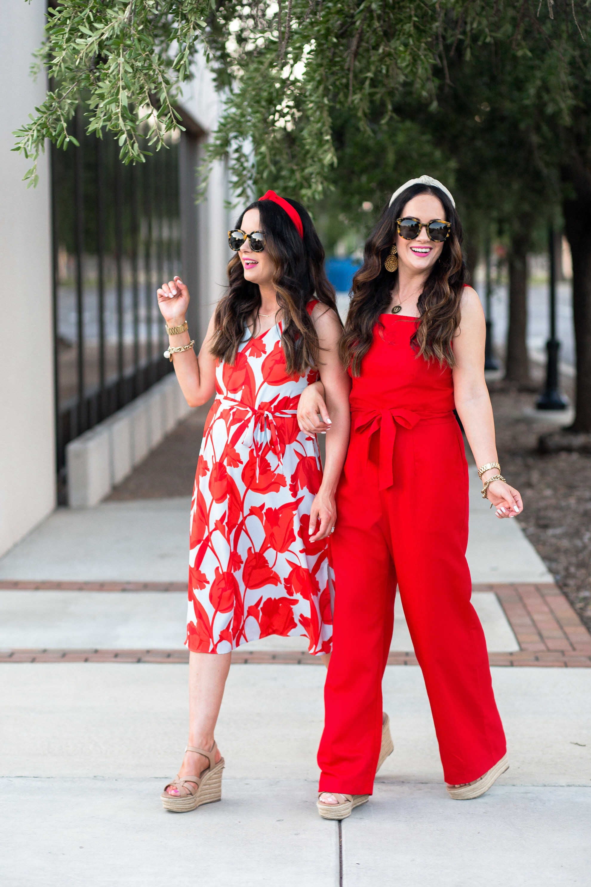 Ann taylor red jumpsuit discount
