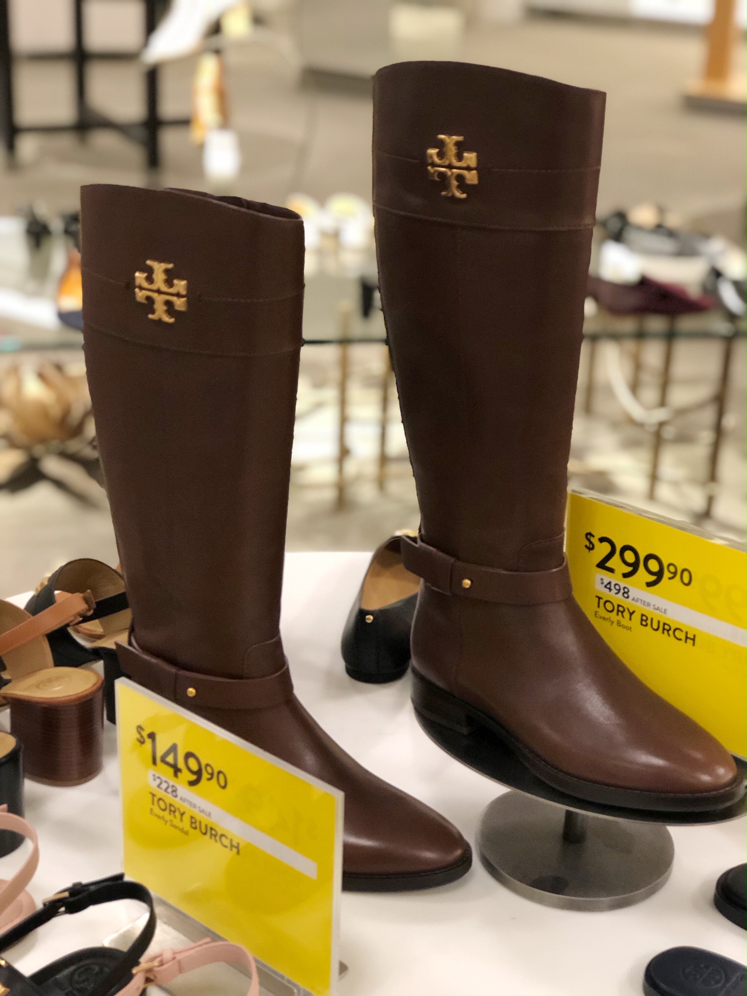 Tory Burch Riding Boots Nsale 2019 - The Double Take Girls