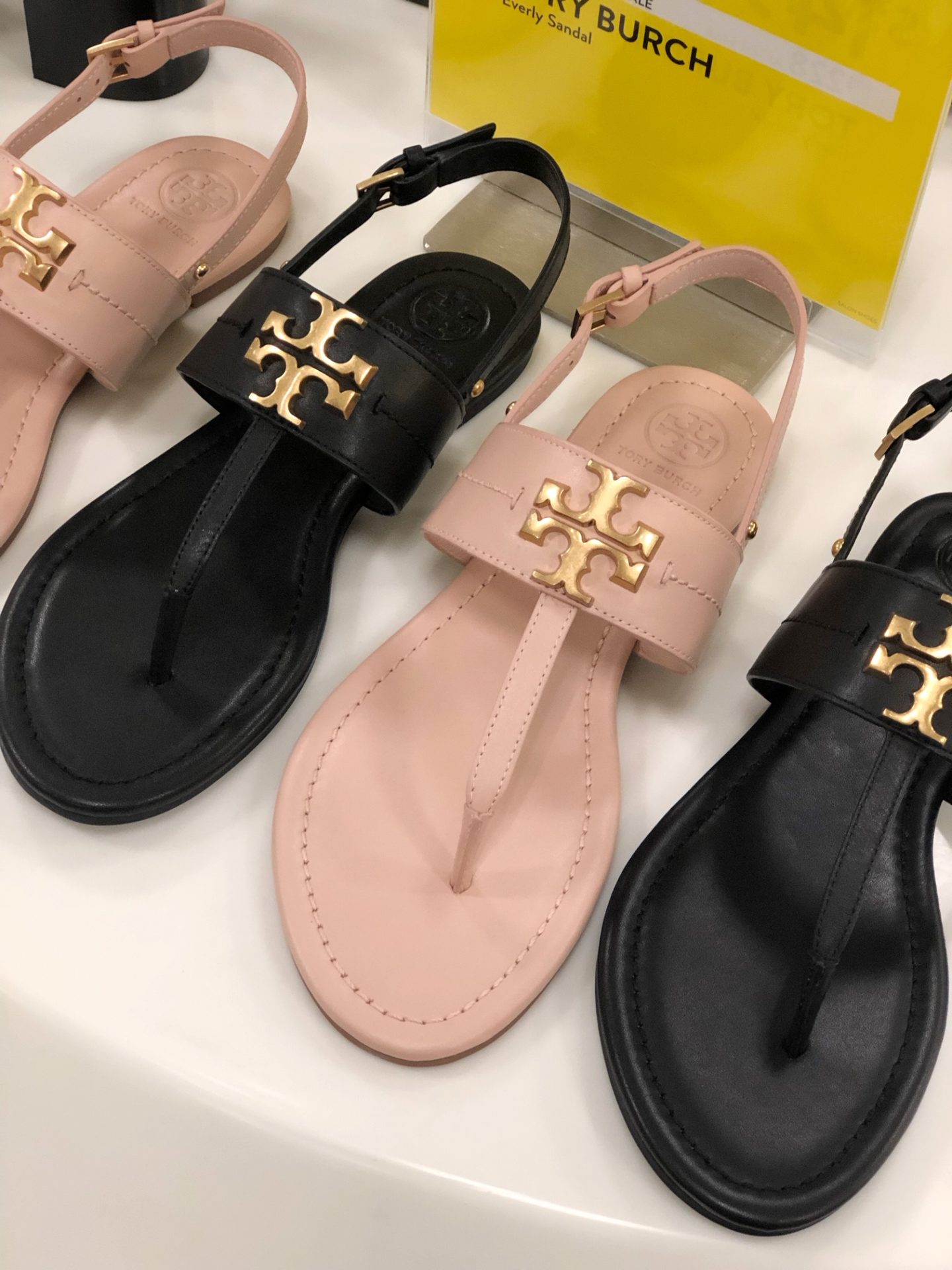 Tory burch Everly sandals Nsale 2019 The Double Take Girls