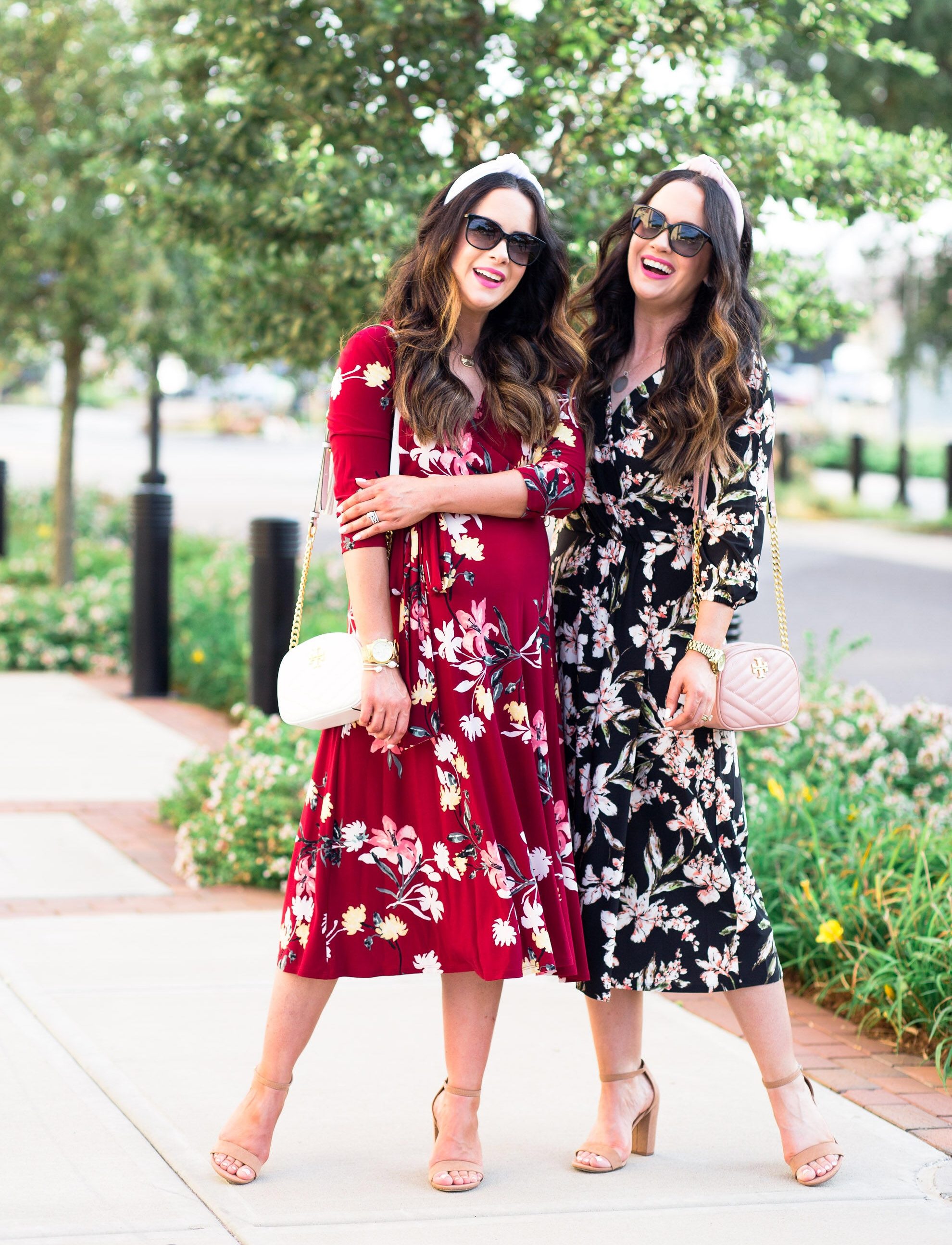 Perfect Fall Floral Wrap Dresses + ...