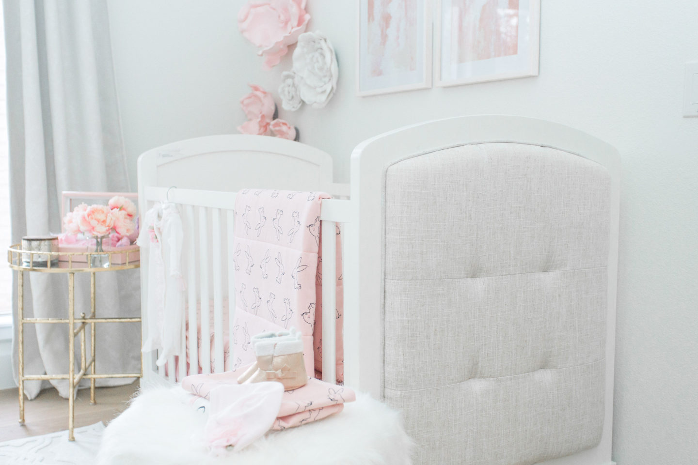 Nursery Reveal + Cutest Organic Baby Bedding The Double Take Girls