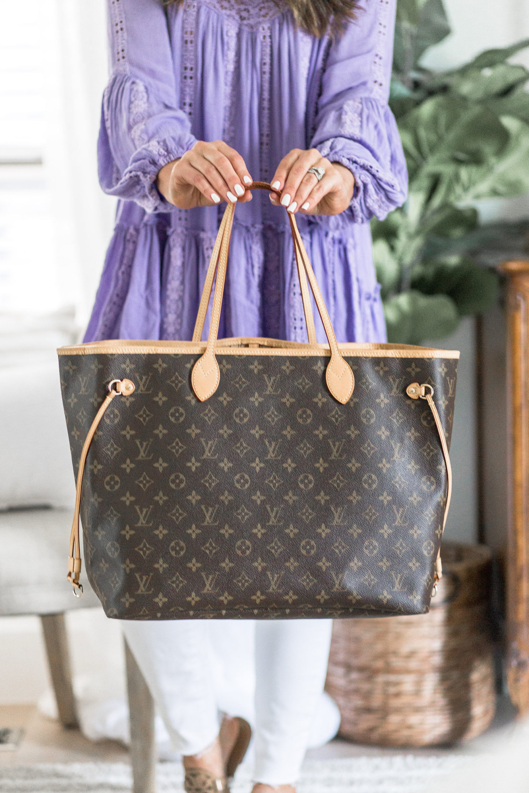 Louis Vuitton Neverfull Review + Why We Love Designer Consignment - The  Double Take Girls