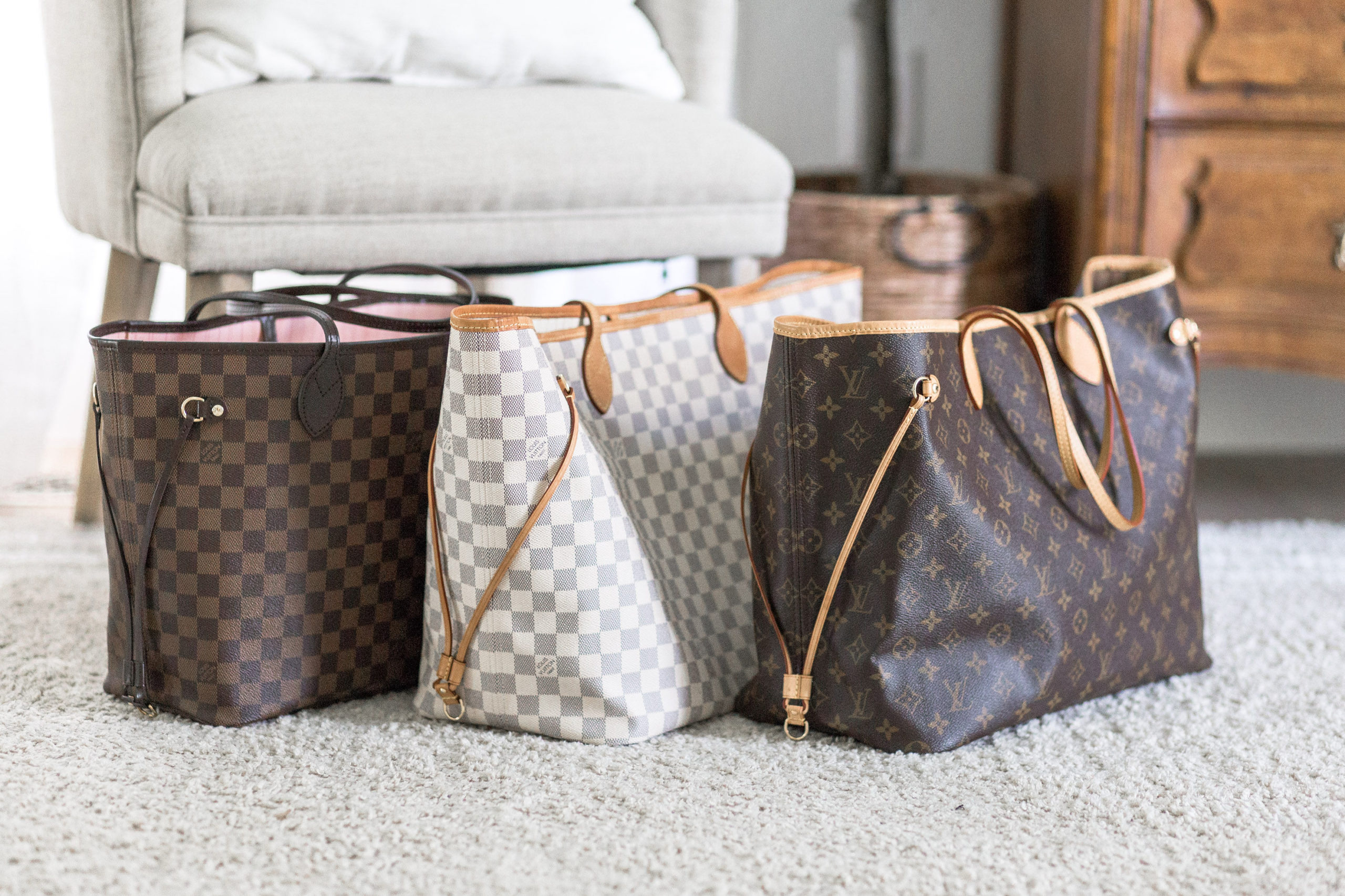 Designer Handbag Review: Louis Vuitton Neverfull MM vs. Louis