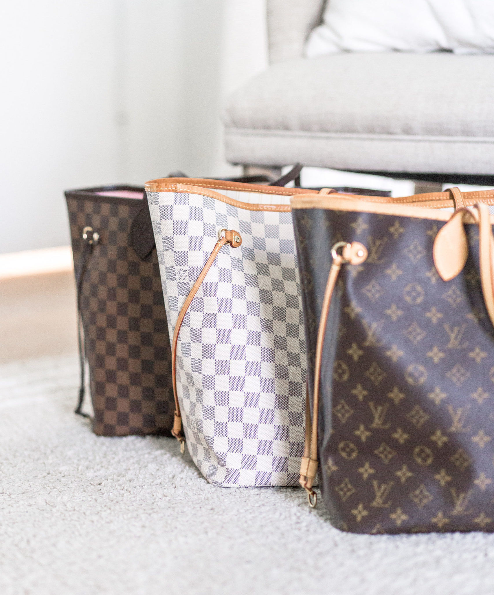 louis vuitton neverfull bag for sale