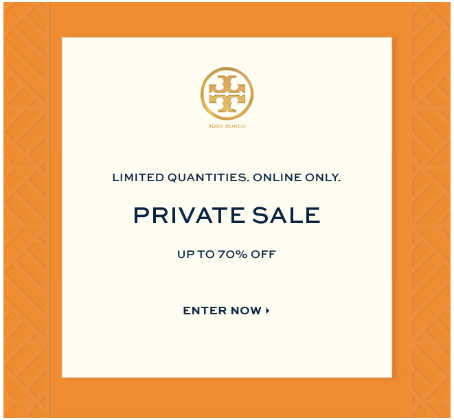 Tory Burch Private Sale 2020 | Save Up To 70% Off!! - The Double Take Girls