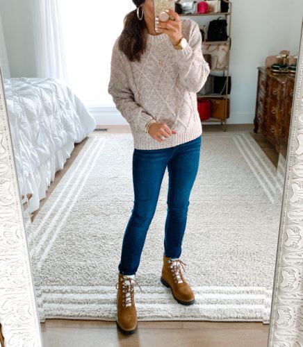 Under $35 Winter Cozy Try On! - The Double Take Girls
