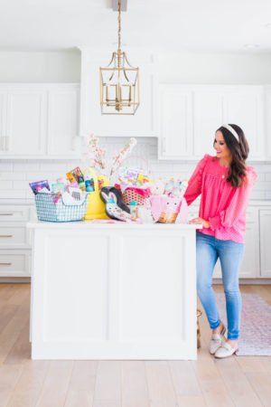 Happy Weekend! It's hard to believe that Easter is just a week away! Lindsay and I are always last minute when it comes to getting our Easter baskets together for our kiddos. But thankfully Walmart+ made it SO easy for us to get them ready early without even going to the store! Whether you want a pre-assembled gift basket or need a wide variety of items to make a one-of-a-kind creation, our post has all the details on getting exactly what you need in a snap without leaving your house!