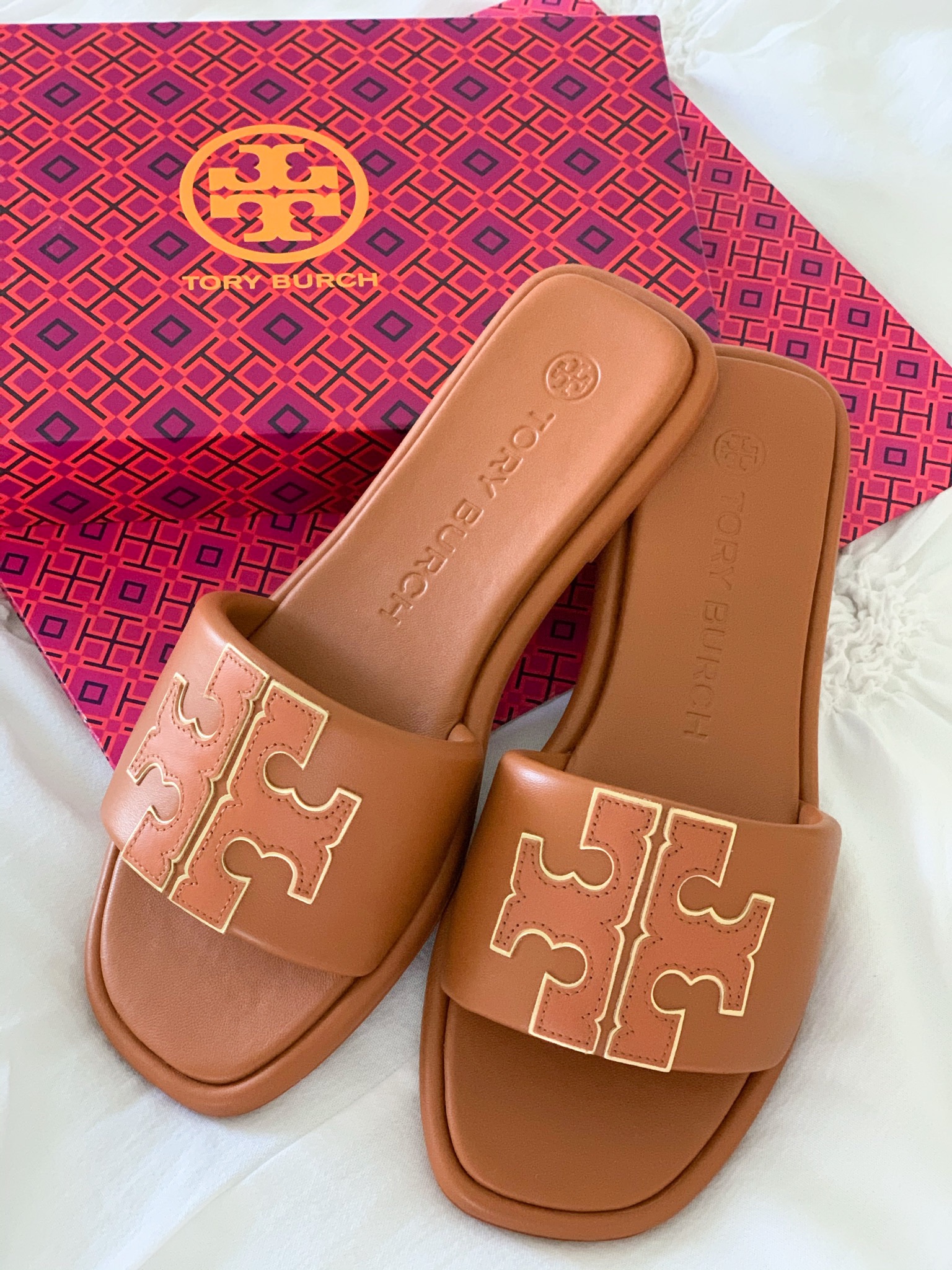 New Tory Burch Miller Cloud Sandals Review - The Double Take Girls