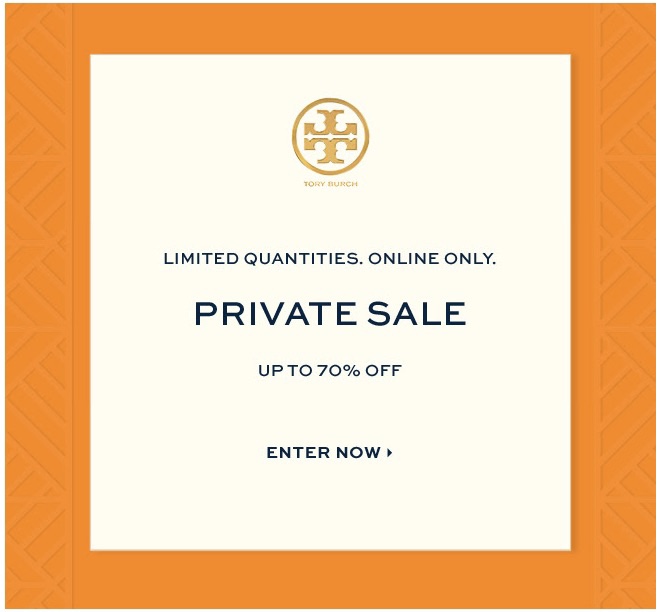 Tory Burch: Save big at the Tory Burch Private Sale